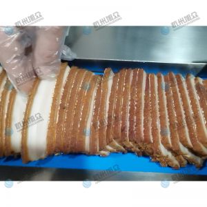 XZ-120熟肉切片機(jī)，切7mm燒白
